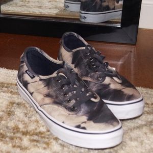 Gray Watercolor Vans